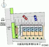 ★手数料０円★府中市若松町３丁目　月極駐車場（LP）